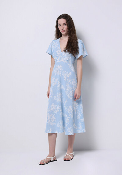 Image de Robe Bleu Regular Fit Femme