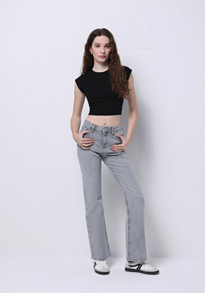 Image de 791 Monica Pantalon En Jean Regular Fit Femme