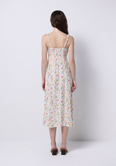 Image de Robe Ecru Slim Fit Femme