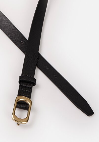 Image de Ceinture Noir Modern Fit Femme