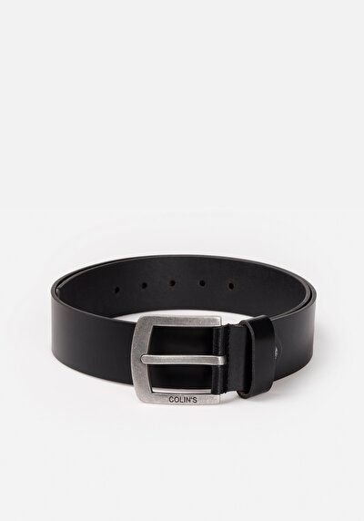 Image de Ceinture Noir Modern Fit Homme