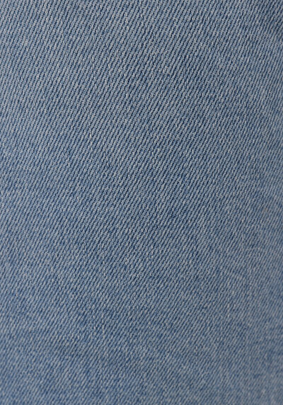 Afficher les détails de 891 Maya Pantalon Bleu Cigarette Leg Medium Rise En Jean Slim Fit Femme