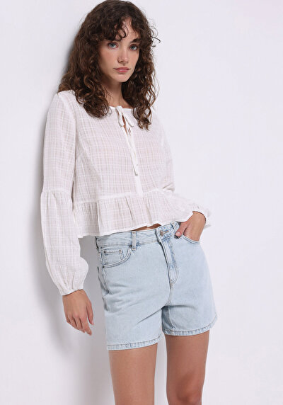 Image de Short Mom Fit Femme