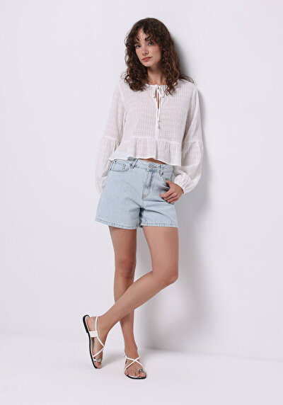 Image de Short Mom Fit Femme