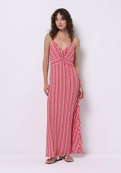 Image de Robe Multicolou Regular Fit  Maxi  Femme