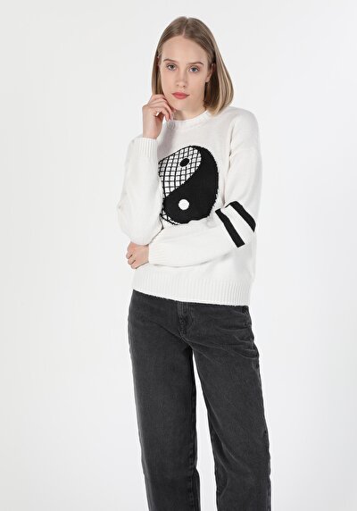 Image de Pull Blanc Femme
