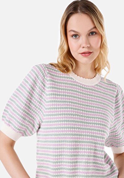 Image de Tricot Multicolou Regular Fit  Femme