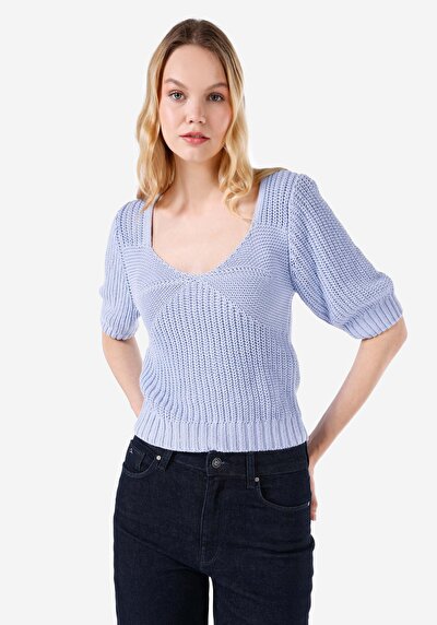 Image de Tricot Violet Slim Fit  Femme