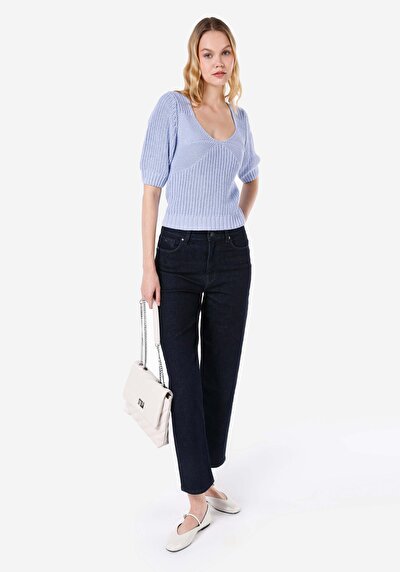 Image de Tricot Violet Slim Fit Femme