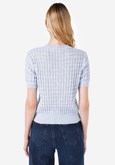 Image de Tricot Bleu Regular Fit  Femme