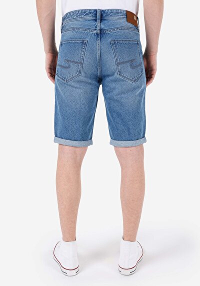 Afficher les détails de Short Bleu Regular Fit Homme