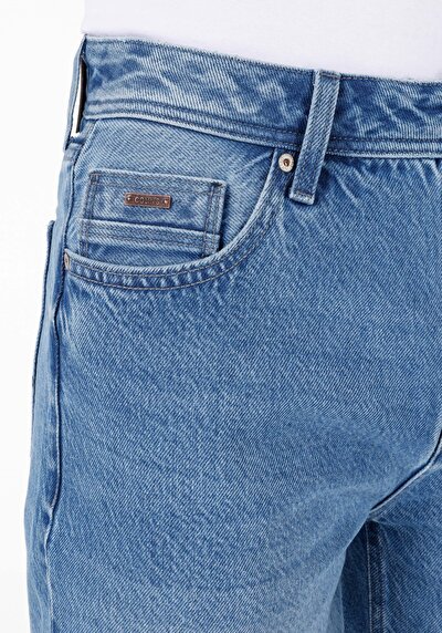 Afficher les détails de Short Bleu Regular Fit Homme