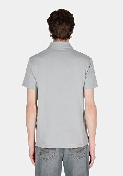 Image de Gris Homme T-shirt Polo À Manches Courtes