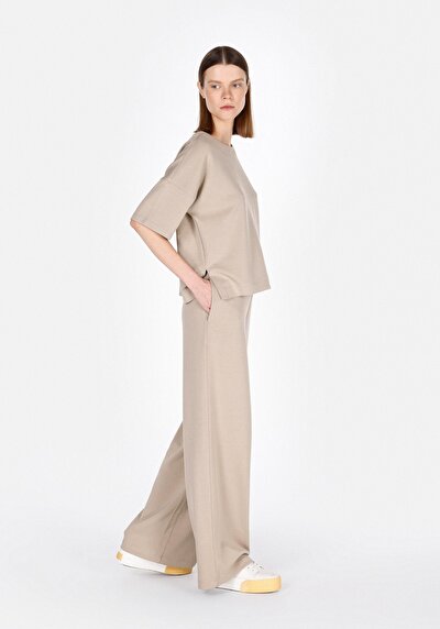 Image de Beige Femmes Pantalon De Survêtement