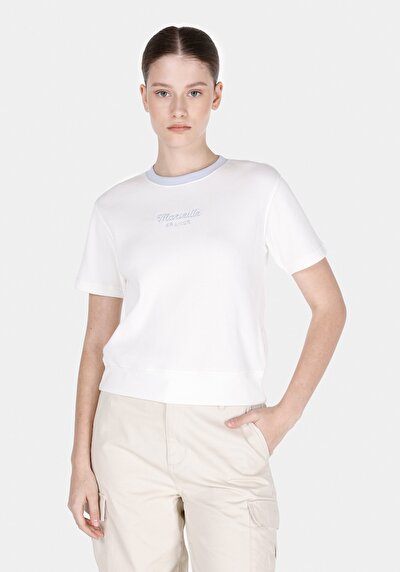Image de Tricoter Blanc Regular Fit Femme