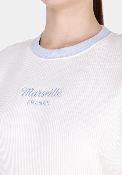 Image de Tricoter Blanc Regular Fit Femme