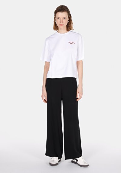 Image de Blanc Femmes T-shirt À Manches Courtes