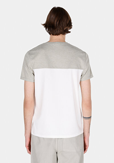 Image de T-shirt À Manches Courtes Vert Regular Fit Jakarli Homme