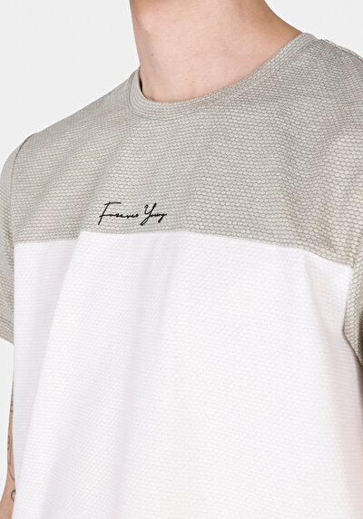 Image de T-shirt À Manches Courtes Vert Regular Fit Jakarli Homme