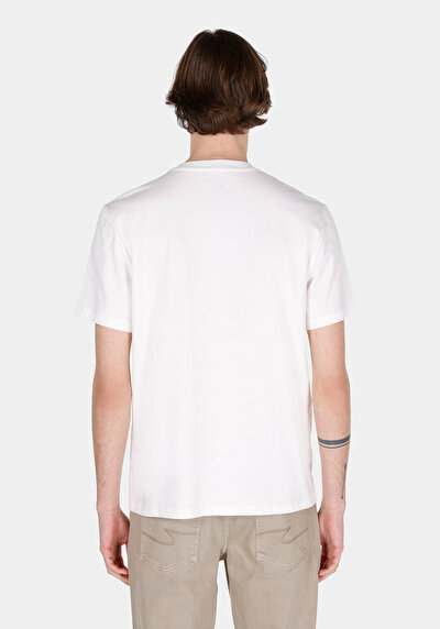Image de Blanc Homme T-shirt À Manches Courtes