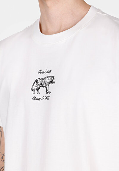 Image de Blanc Homme T-shirt À Manches Courtes