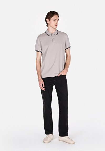 Image de Blanc Homme T-shirt Polo À Manches Courtes