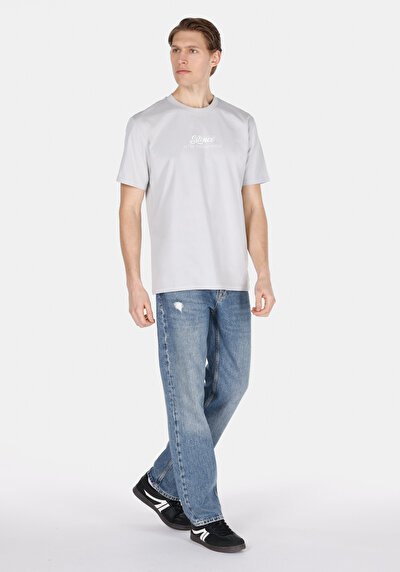 Image de Gris Homme T-shirt À Manches Courtes