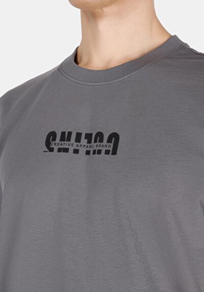 Image de Anthracite Homme T-shirt À Manches Courtes