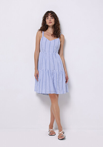 Image de Robe Bleu Regular Fit Femme