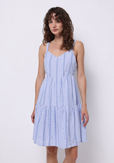 Image de Robe Bleu Regular Fit    Femme