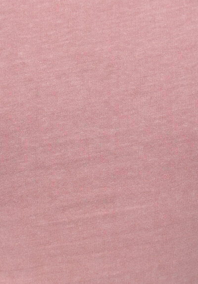 Image de T-shirt À Manches Courtes Rose Slim Fit Imprimé Femme