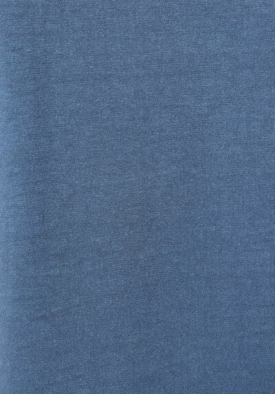 Image de T-shirt À Manches Courtes Bleu Regular Fit Droit Homme