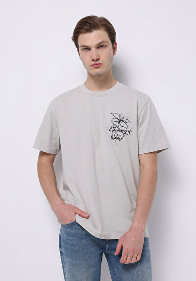 Image de Gris Homme T-shirt À Manches Courtes