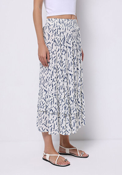 Image de Jupe Multicolou  Imprimé Uni Maxi Femme