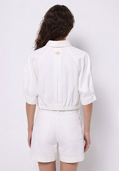 Image de Veste De Blazer  Oversize Fit Manches Courtes  Femme