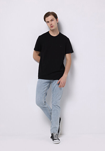 Image de 044 Karl Pantalon Straight Leg Low Rise En Jean Straight Fit Homme