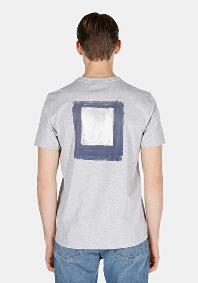 Image de Gris Homme T-shirt À Manches Courtes