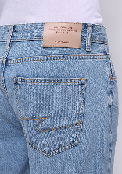 Afficher les détails de 047 Johan Pantalon  Straight Leg Medium Rise En Jean Regular Fit Homme