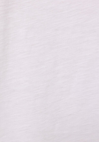 Image de T-shirt À Manches Courtes Blanc Regular Fit Imprimé Femme