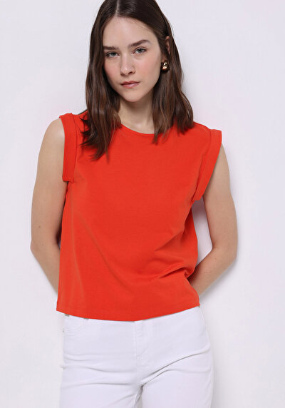 Image de Blouse À Manches Courtes Corail Regular Fit Manches Courtes Femme