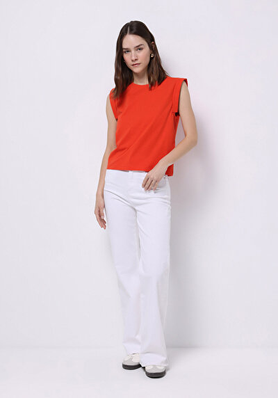 Image de Blouse À Manches Courtes Corail Regular Fit Manches Courtes Femme