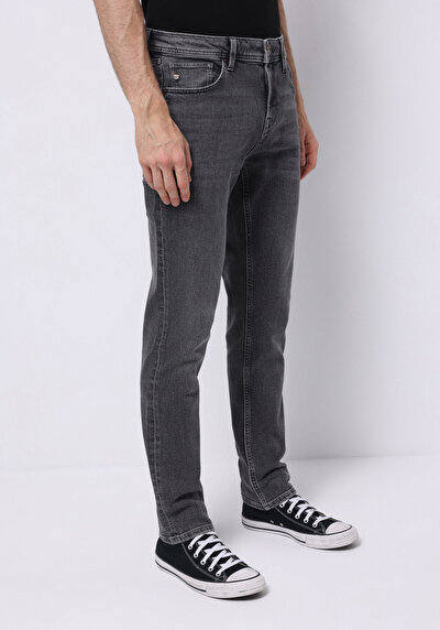 Image de 044 Karl Pantalon En Jean Straight Fit Homme