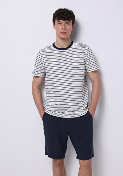 Image de Bleu Homme T-shirt À Manches Courtes