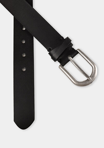 Image de Ceinture Noir Modern Fit Femme