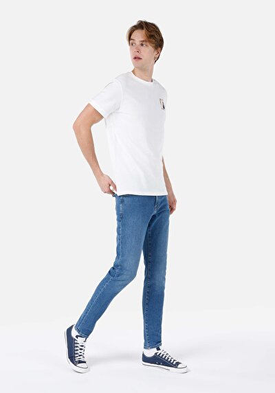 Image de 041 Danny Pantalon  Slim Leg Low Rise En Jean Slim Fit Homme