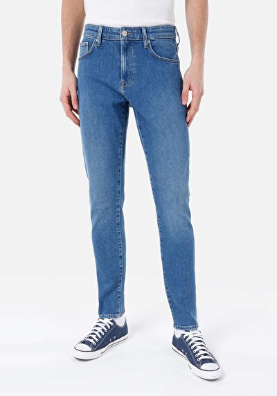 Image de 041 Danny Pantalon Slim Leg Low Rise En Jean Slim Fit Homme