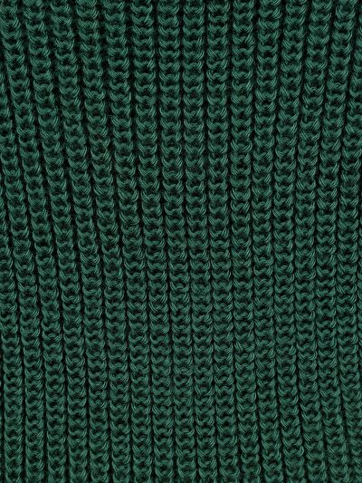 Afficher les détails de Pull Vert Regular Fit Manches Ballon  Femme