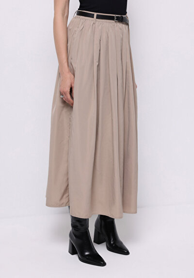 Image de Jupe Vizon  Droit Uni Maxi Femme