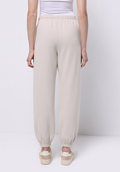 Image de Pantalon De Survêtement Beige Regular Fit Femme