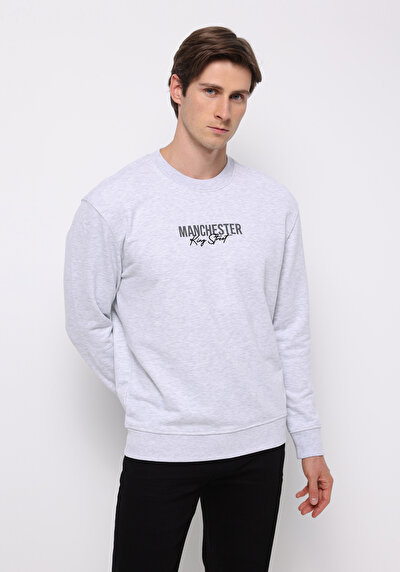 Image de Pull-over Gris Comfort Fit  Homme